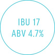 IBU 17, ABV 4.7%