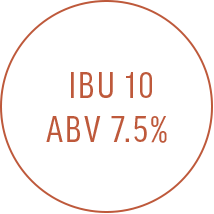 IBU 10 ABV 7.5% 