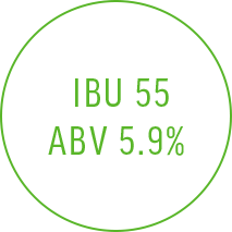 IBU 55, ABV 5.9%