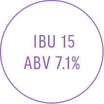 IBU 15 ABV 7.1%